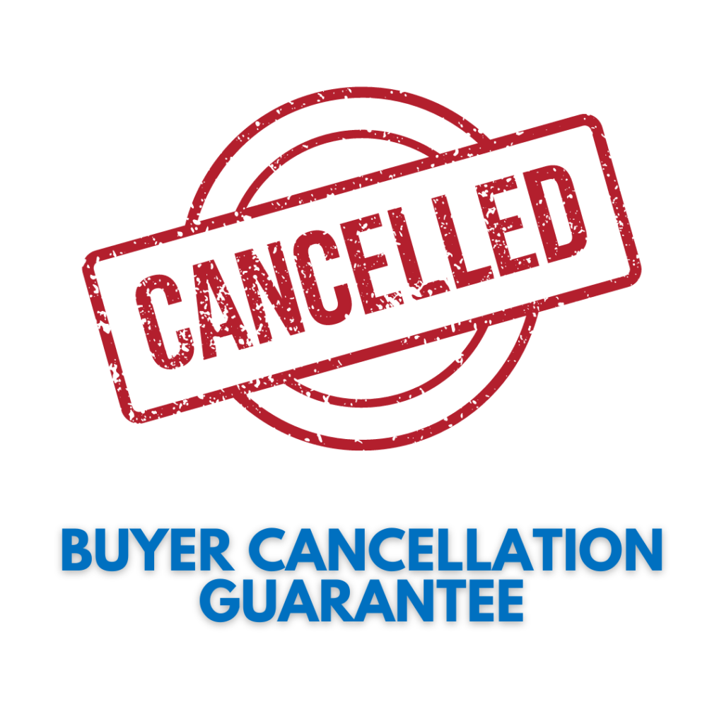 Buyer cancellation guarantee