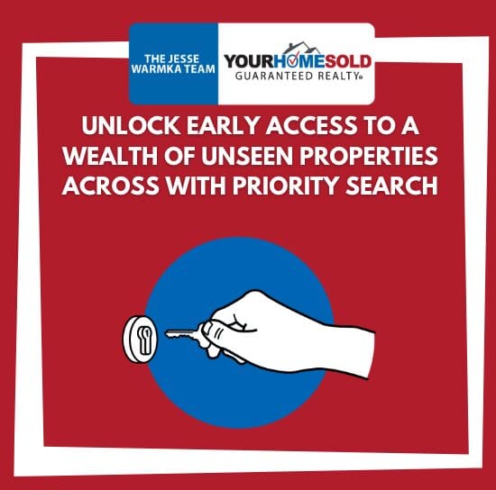 Unlock Early Access to a Wealth of Unseen Properties Across with Priority Search.